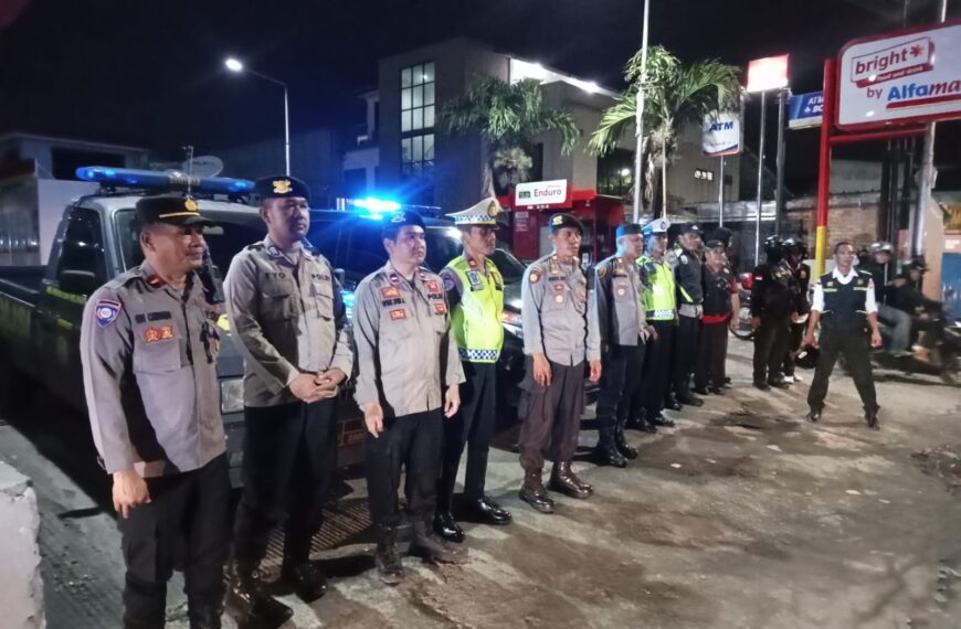 Kapolsek Bekasi Barat Pimpin Patroli Cegah Tawuran Remaja