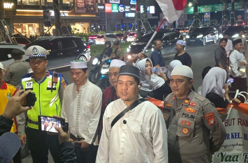 Polsek Medansatria Amankan Pawai Tarhib Ramadhan 1447 H di Kampung…