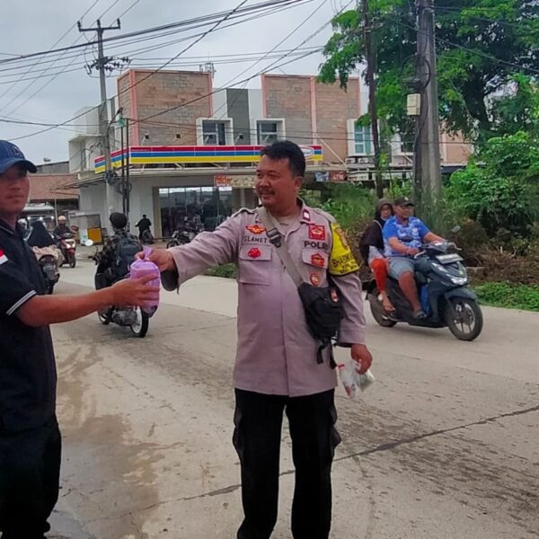 Polsek Medan Satria Sapa Pengendara di Kawasan THB&hellip;