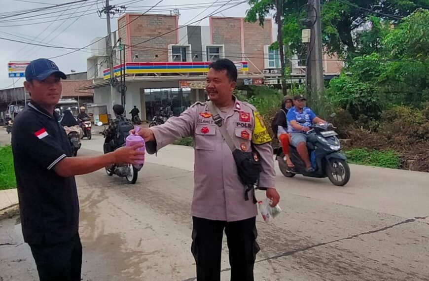 Polsek Medan Satria Sapa Pengendara di Kawasan&hellip;