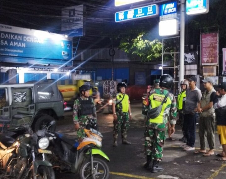 Patroli Sinergis Babinsa dan Warga, Koramil 02/Pondok…