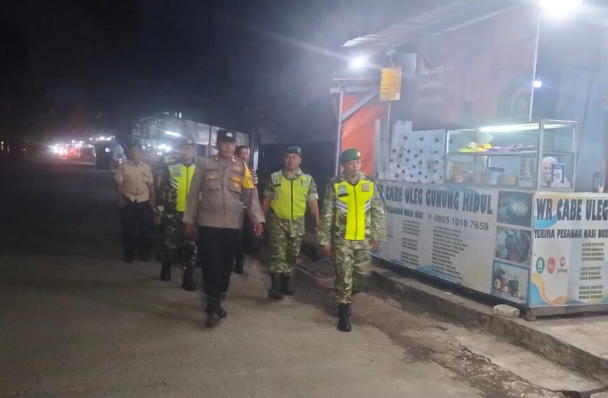 Sinergi TNI–Polri, Koramil 01/Kranji dan Polsek Bekasi Barat Perkuat Patroli…