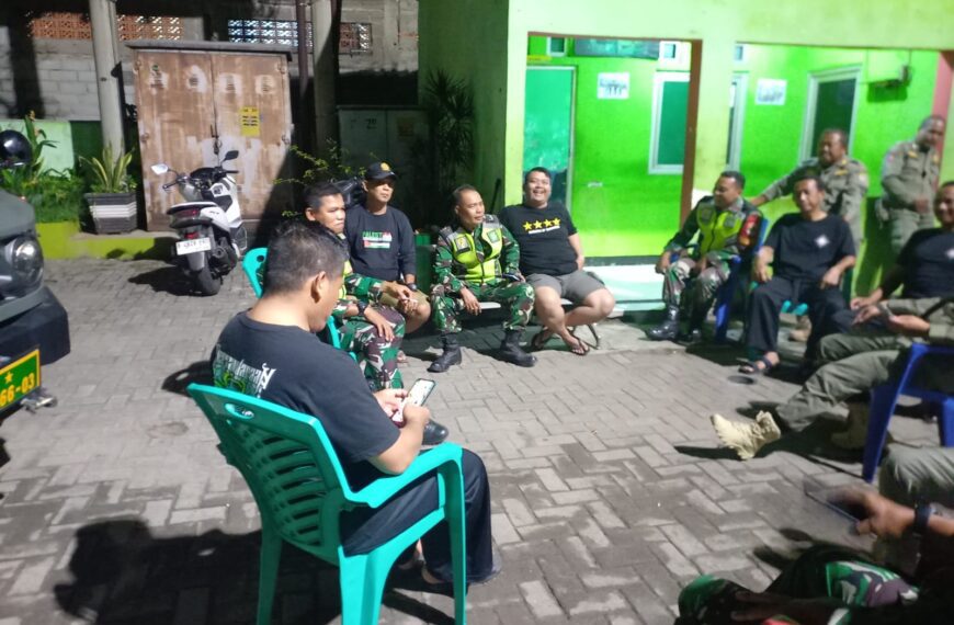 Tingkatkan Kewaspadaan Pada Malam Hari Personil Gabungan…