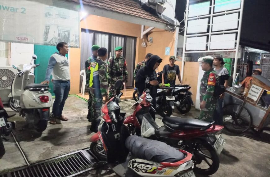 Jaga Kondusifitas Wilayah, Koramil 04/Jati Asih Laksanakan&hellip;