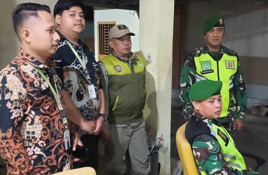 Sinergitas Koramil 05/Bantar Gebang Bersama Satpol PP&hellip;