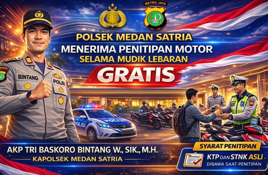 Polsek Medan Satria Sediakan Layanan Penitipan Motor Gratis&hellip;