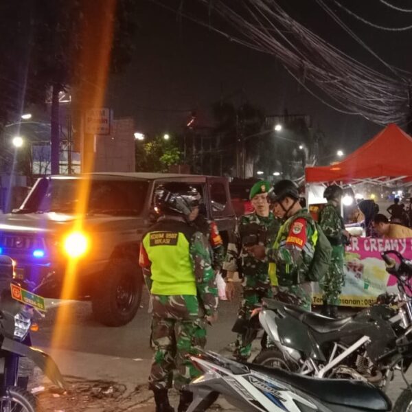 Sinergitas Koramil 02/Pondok Gede, Polri dan Satpol PP&hellip;