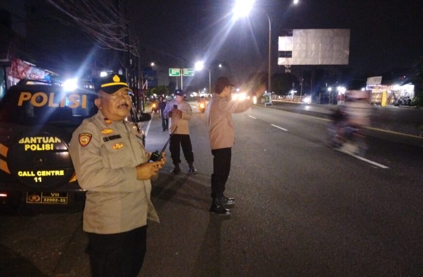 Polsek Medan Satria Gelar KRYD dan Patroli Skala Sedang Antisipasi&hellip;