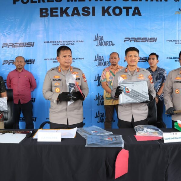 Polres Metro Bekasi Kota Ringkus Pencuri Spesialis ‘Rumsong’&hellip;