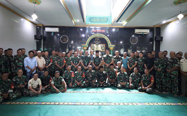 Safari Ramadhan Danrem 052/WKR di Kodim 0502/JU, Perkuat Iman dan Semangat Pengabdian