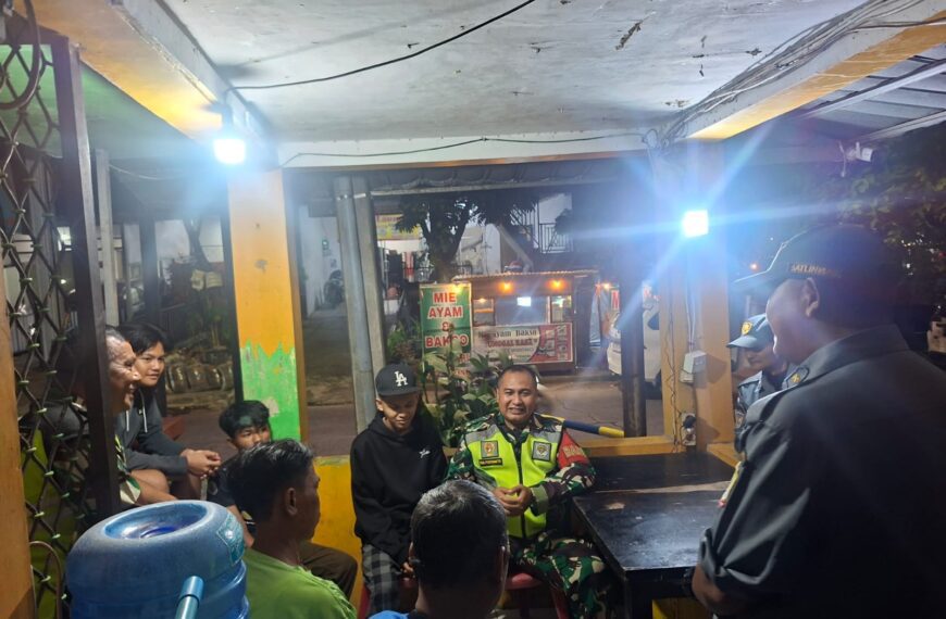 Sinergi Koramil 03/Teluk Pucung dan Polri Patroli Wilayah,&hellip;