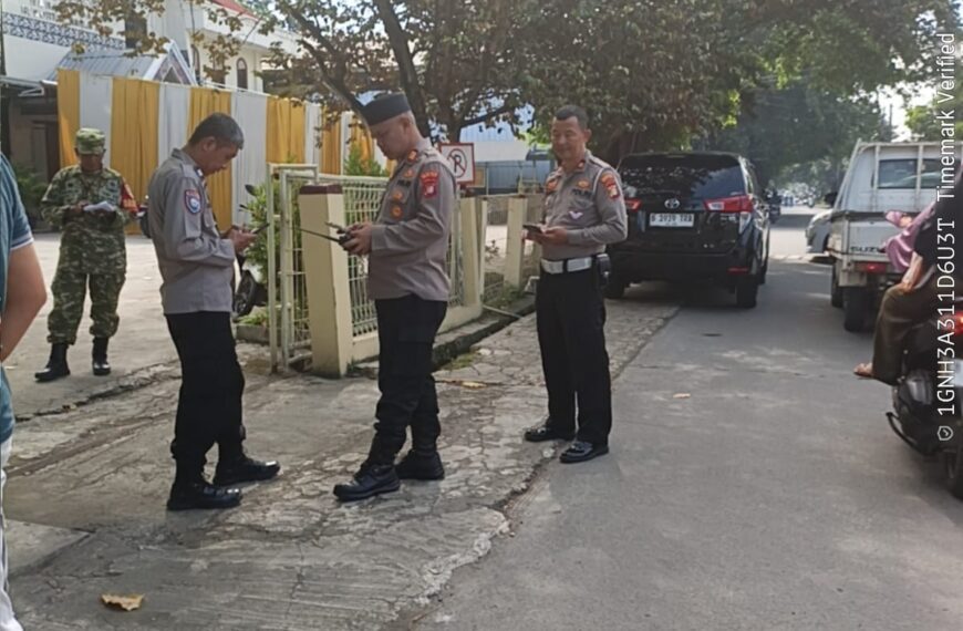 Kapolsek Bekasi Barat Monitoring Pengamanan Perayaan Ibadah Jumat Agung Pastikan&hellip;