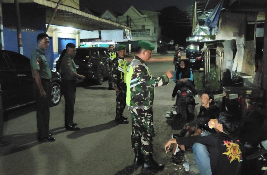 Patroli Jalan Kaki dan Motor Koramil 01/Kranji,&hellip;