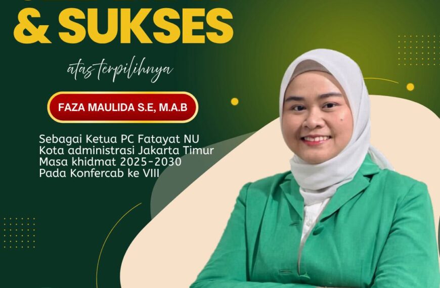 Estafet Kepemimpinan: Faza Maulida Terpilih Jadi Ketua…