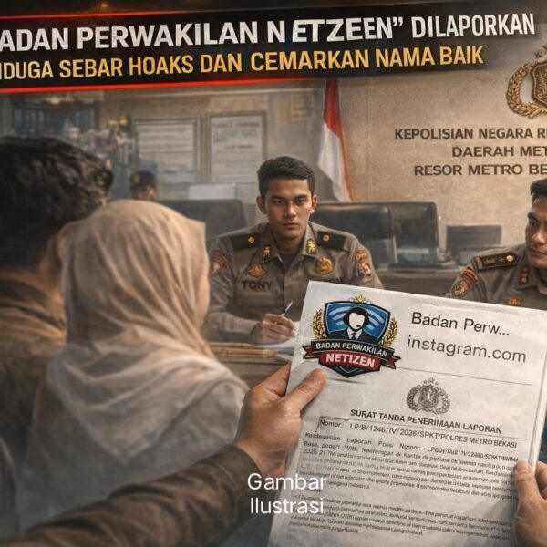 Akun “Badan Perwakilan Netizen” Dilaporkan ke Polisi, Diduga…