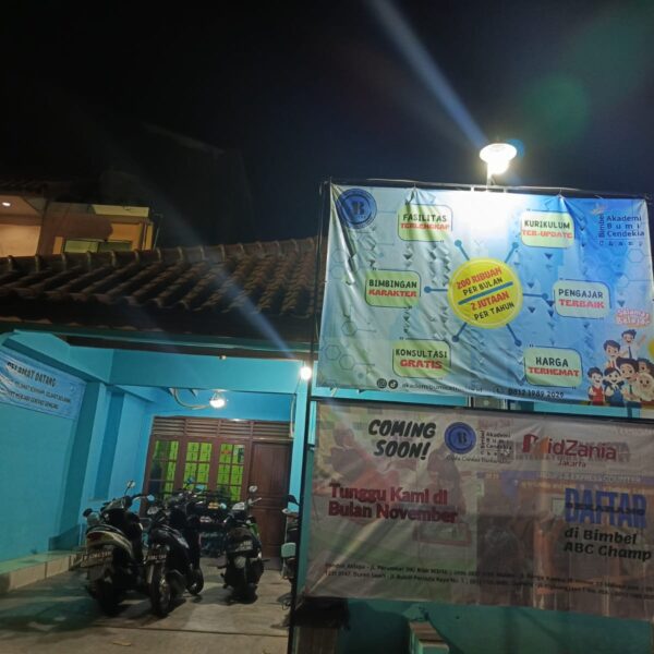 Bimbel ABC Champ Buka Pendaftaran Tahun Ajaran Baru,…