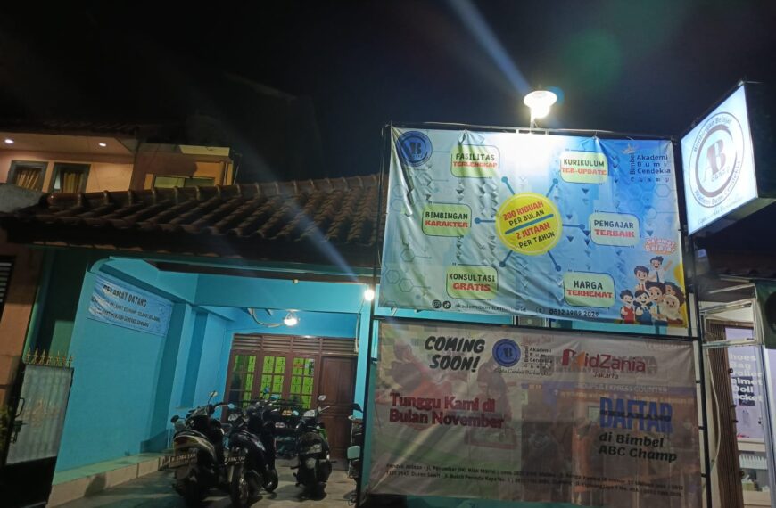 Bimbel ABC Champ Buka Pendaftaran Tahun Ajaran Baru, Tawarkan Pembelajaran…