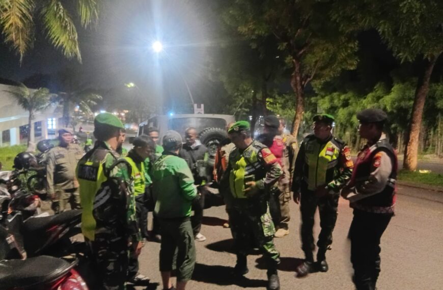 Patroli Koramil 05/Bantar Gebang dan Polri Tingkatkan…