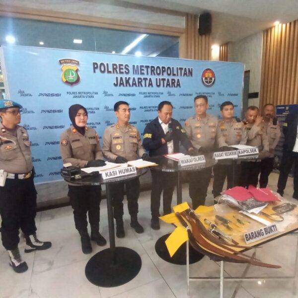 Polres Metro Jakarta Utara Ungkap 15 Kasus Kriminal,…