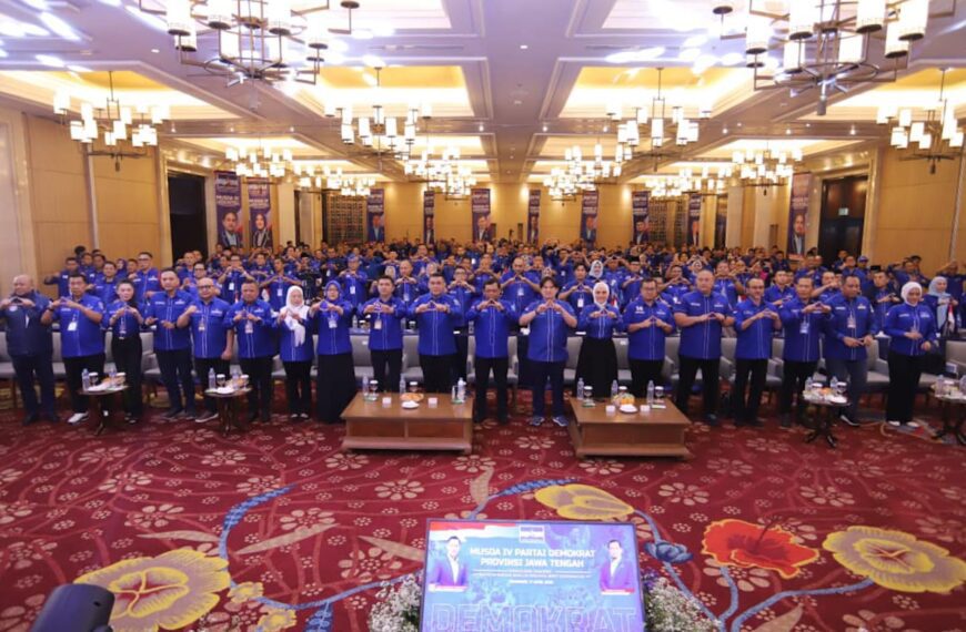 Musda IV Demokrat Jateng, AHY: Rapatkan Barisan, Bangun Kekuatan, Rebut&hellip;