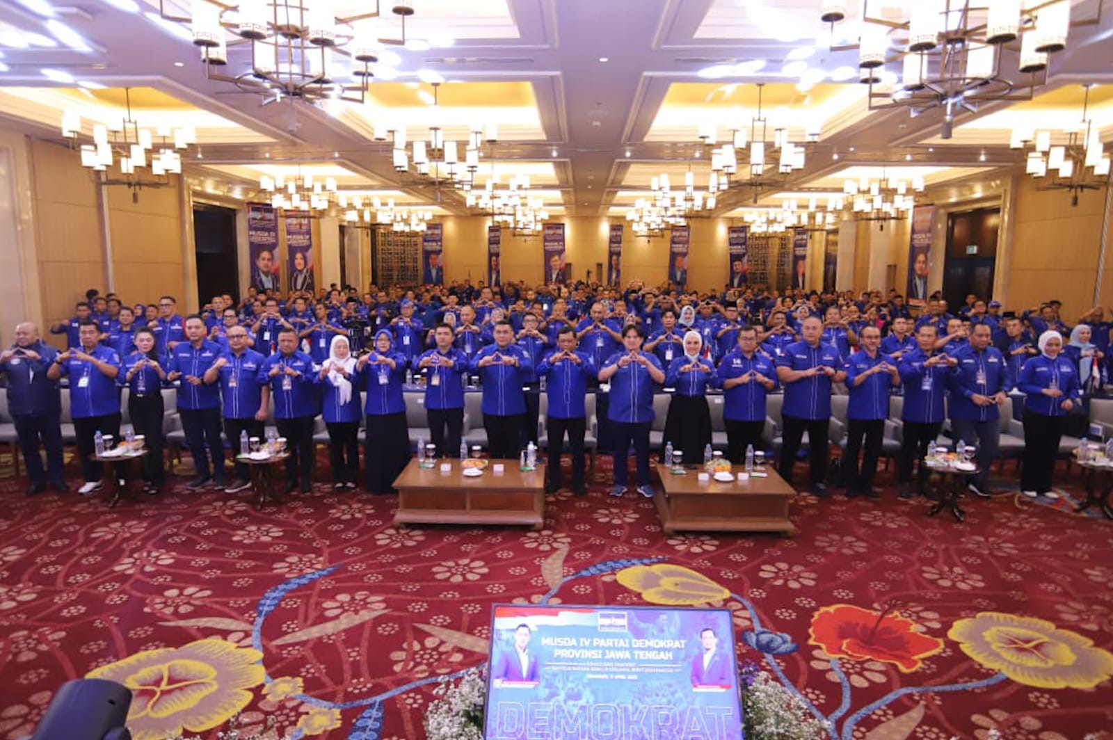 Musda IV Demokrat Jateng, AHY: Rapatkan Barisan, Bangun Kekuatan, Rebut Kemenangan