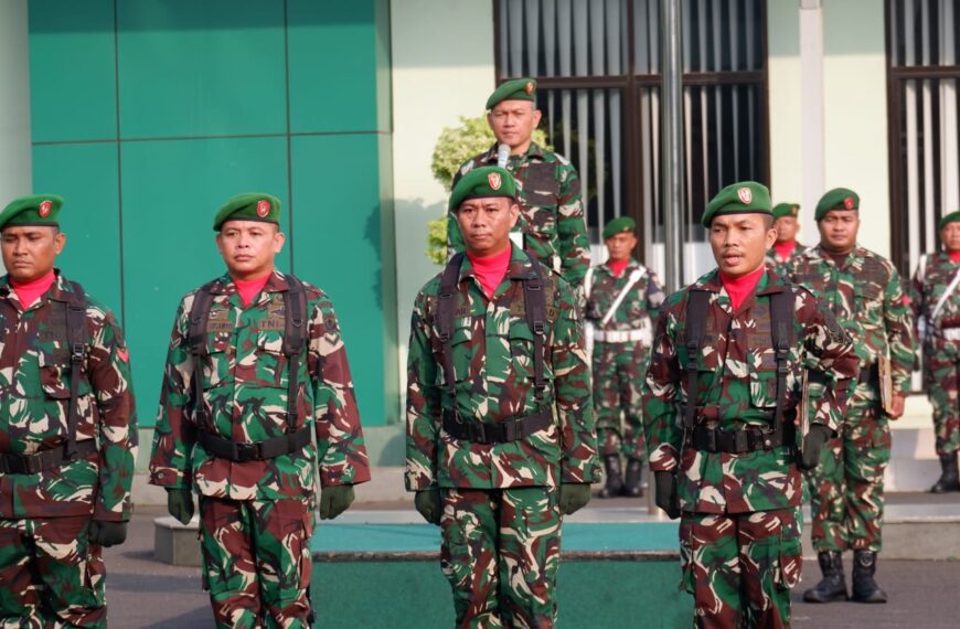 Kasdim 0507/Bekasi Pimpin Upacara Bulanan, Sampaikan Amanat&hellip;