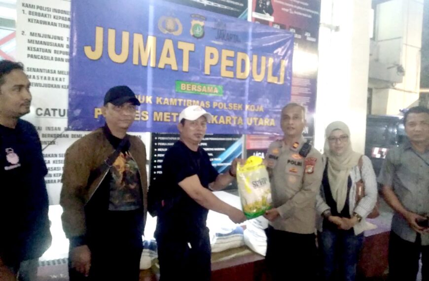 Polsek Koja Gelar Jumat Peduli, Perkuat Sinergi dengan&hellip;