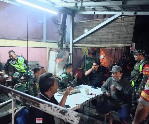 Sinergi Koramil 04/Jati Asih dan Linmas Patroli Bersama,&hellip;