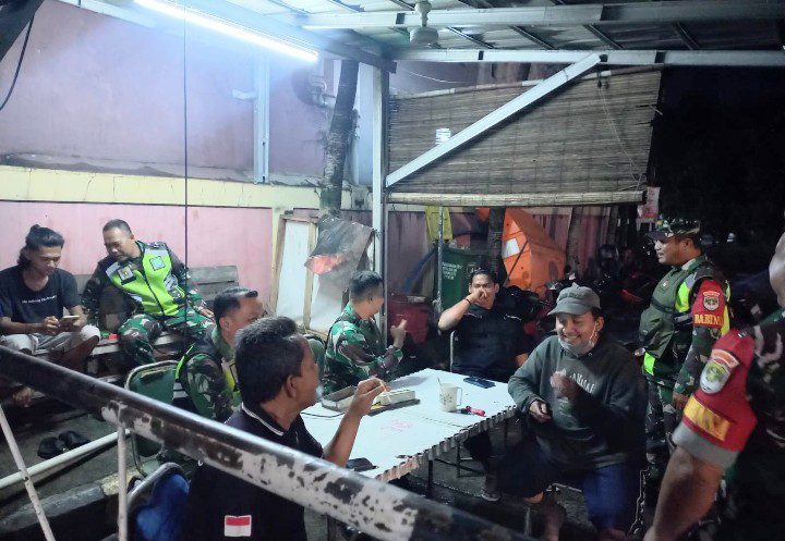 Sinergi Koramil 04/Jati Asih dan Linmas Patroli Bersama, Wujudkan Wilayah Aman dan Kondusif