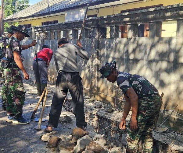 Satgas TMMD Ke-128 Kodim 0507/Bekasi Bangun Drainase, Atasi&hellip;