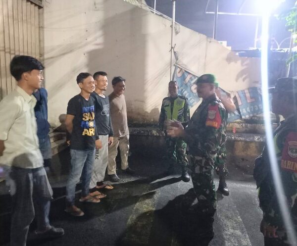 Patroli Rutin Koramil 04/Jati Asih, Wujud Nyata Jaga&hellip;