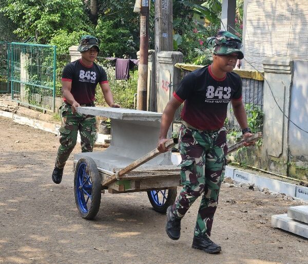 Kerja Keras Satgas TMMD Ke-128 Kodim 0507/Bekasi Buahkan&hellip;