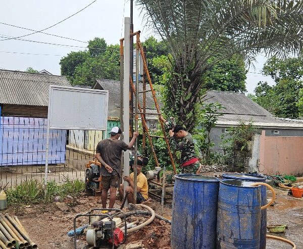 Sumur Bor TMMD Ke-128 Kodim 0507/Bekasi, Solusi Nyata&hellip;