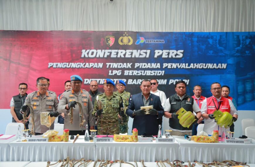 Bareskrim Polri Ungkap Penyalahgunaan LPG Subsidi di Klaten,&hellip;