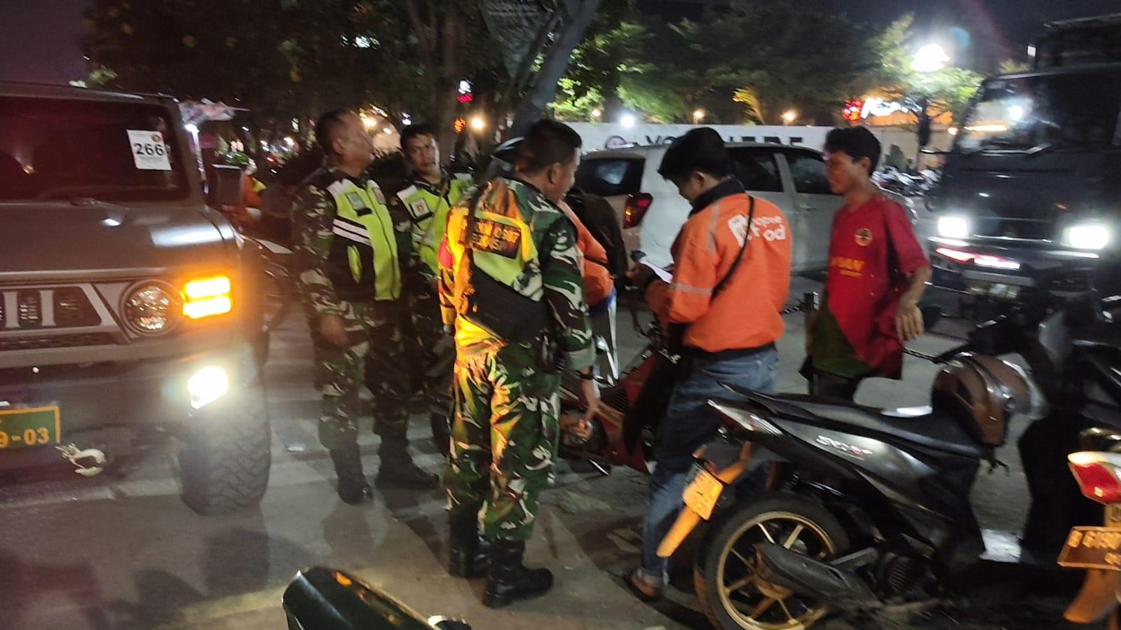 Patroli Malam Rutin, Koramil 03/Teluk Pucung Tingkatkan Keamanan Wilayah
