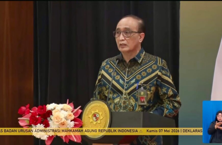 Ketua MA: Hakim dan Aparatur Peradilan Harus Teguh Moral