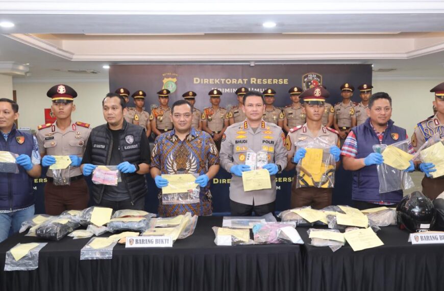 Ditreskrimum Polda Metro Jaya Ungkap 171 Kasus Kejahatan Jalanan 3C,&hellip;