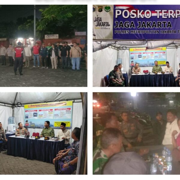 Patroli Malam Minggu, Koramil 04/Pulogadung Bersama Warga Perkuat&hellip;