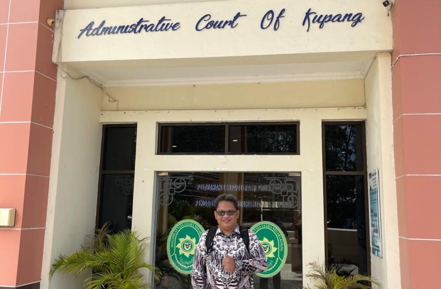 Advokat Dwi Heri Mustika Melalui PTUN Kupang Sukses Batalkan SHM…