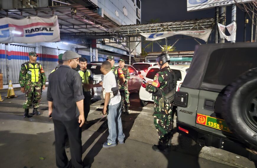 Patroli Maung TNI-Polri dan Linmas, Koramil 02/Pondok&hellip;