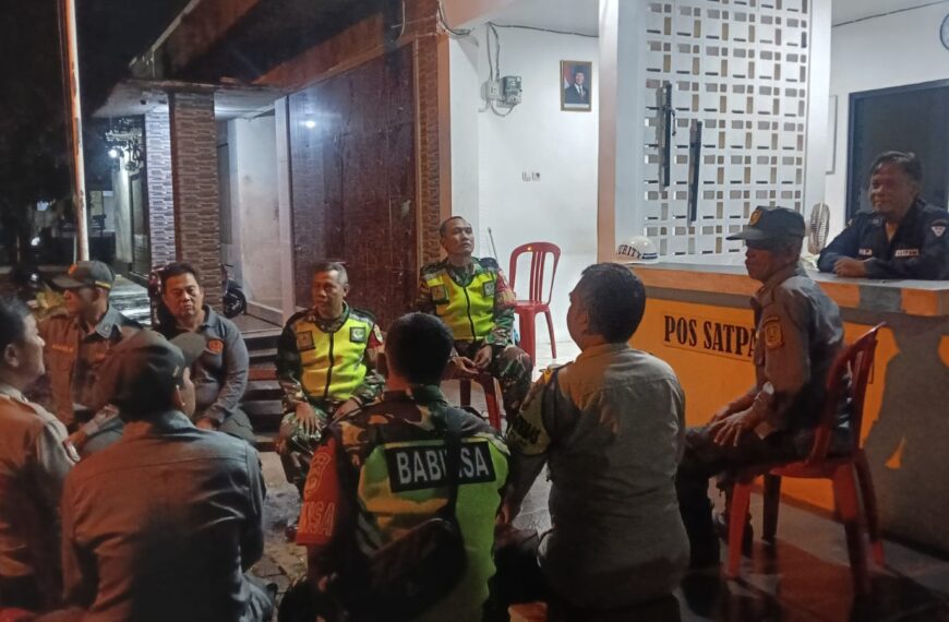 Patroli Malam Koramil 03/Teluk Pucung, Wujud Nyata…