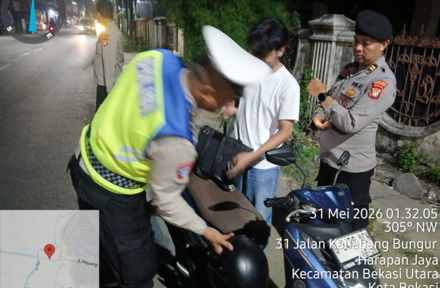 Polsek Medan Satria Tingkatkan Patroli dan Razia Stasioner, Kawal Keamanan&hellip;