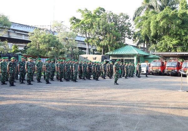 Apel Siaga Dilanjutkan Pengarahan Komandan Kodim 0502/Jakarta Utara
