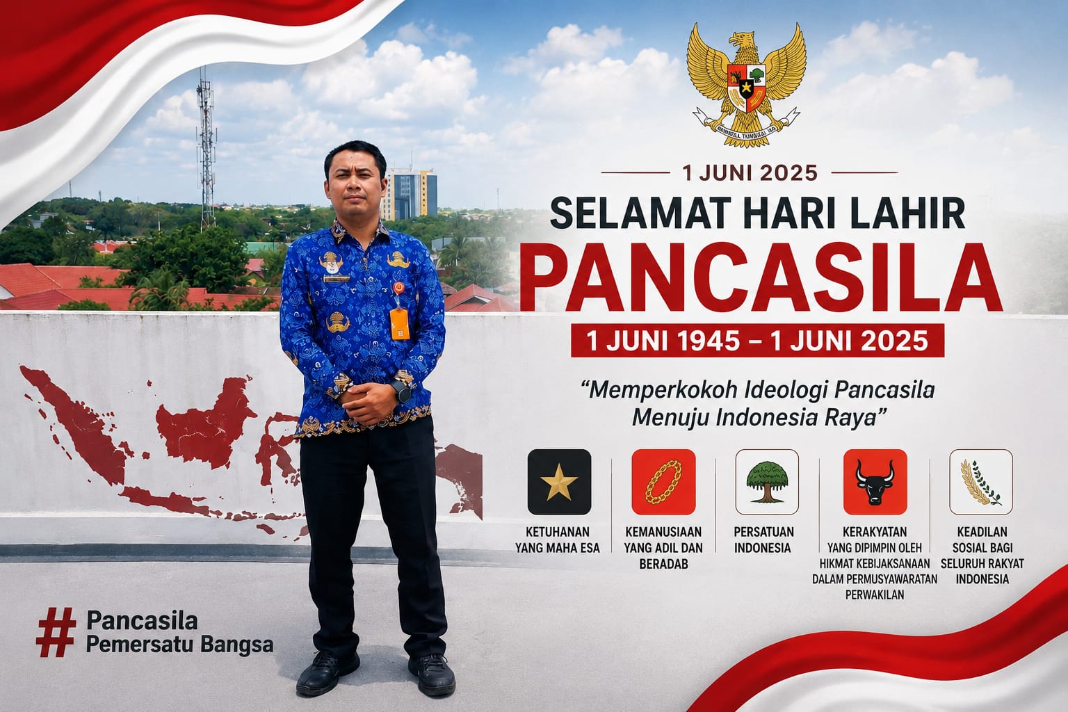 Halajur Anton Willem: Pancasila Harus Terus Menjadi Cahaya Pemersatu Bangsa di Tengah Keberagaman