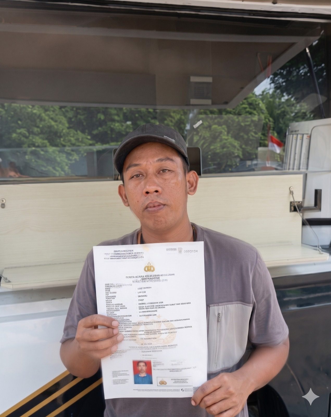 *Urus SKCK di Layanan SKCK Keliling, Warga Nilai Pelayanan Polda Metro Jaya Memuaskan*