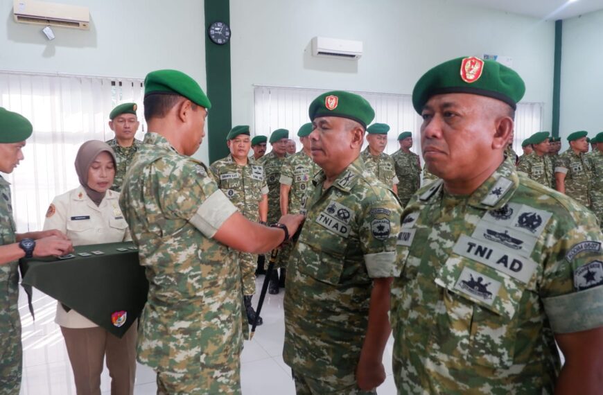 Pimpin Sertijab Danramil 04/Jati Asih, Dandim 0507/Bekasi Tekankan Profesionalisme dan&hellip;