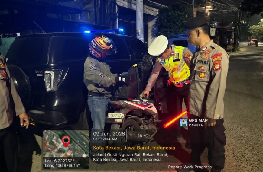 Razia Stasioner Polsek Bekasi Barat Cegah Aksi Kejahatan&hellip;