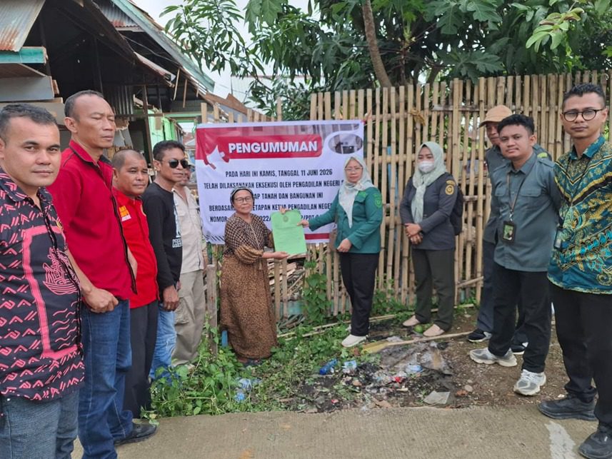 Diwarnai Ketegangan, PN Sinjai Akhiri Sengketa Tanah lewat Eksekusi