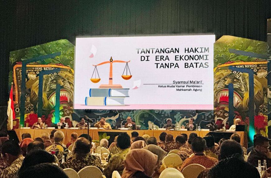 MA Perkuat SDM Peradilan Hadapi Tantangan Global