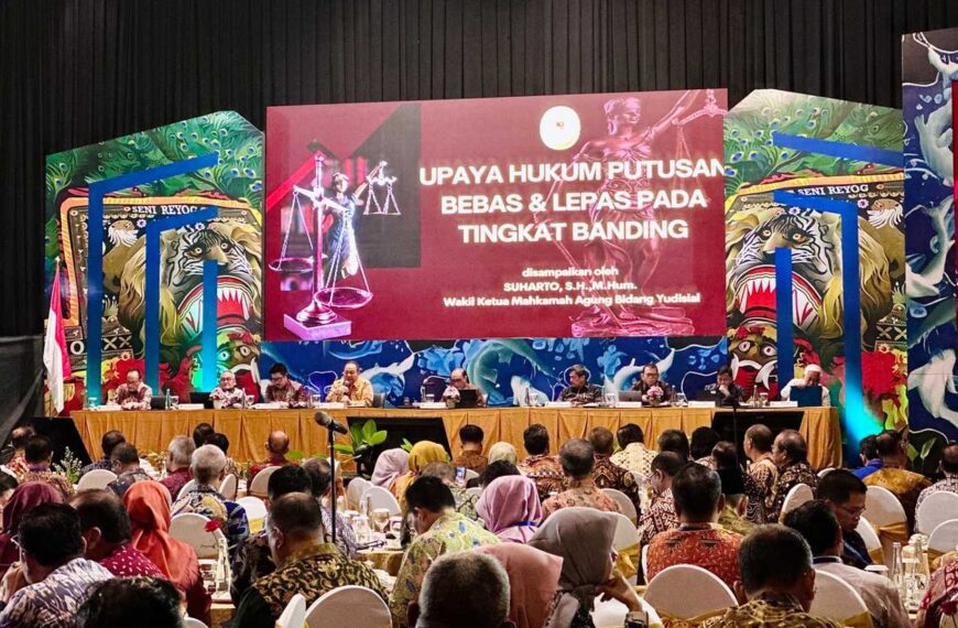 Wakil Ketua MA Bidang Yudisial Tekankan Kehati-hatian Implementasi&hellip;